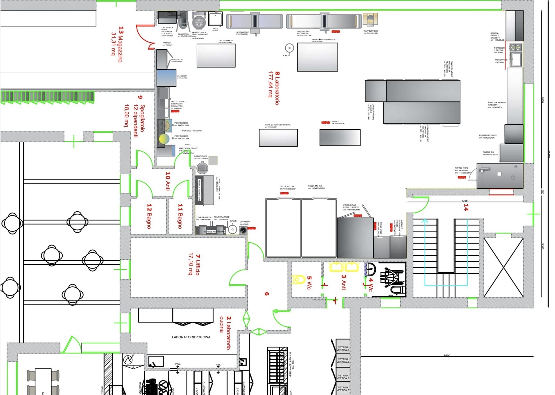PROGETTAZIONE DI LABORATORI E ARREDAMENTI